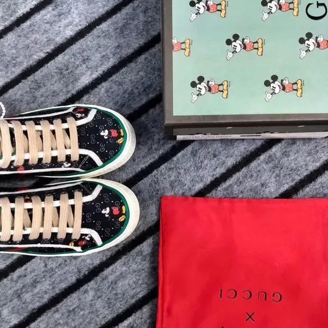 Gucci Ace Mickey Mouse Print Lifestyle Sneakers 3