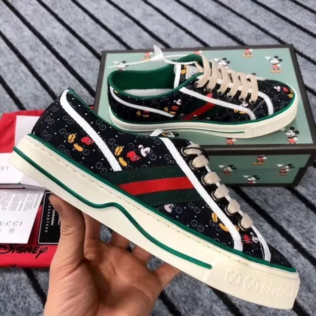 Gucci Ace Mickey Mouse Print Lifestyle Sneakers 5