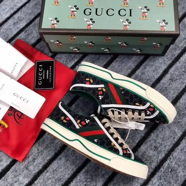 Gucci Ace Mickey Mouse Print Lifestyle Sneakers 7