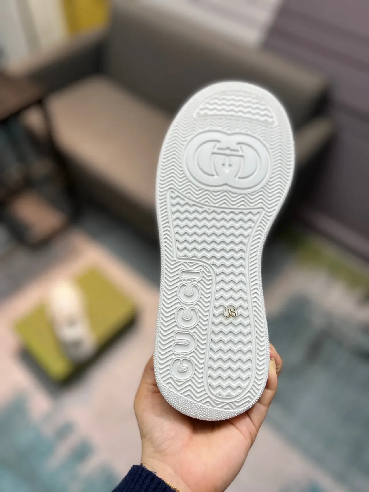 Gucci Ace Tigger Graphic White Lifestyle Sneakers 9