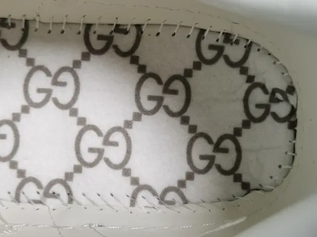 Gucci Ace White Red Blue Logo Lifestyle Sneakers 4