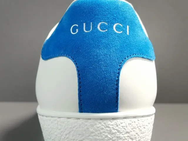 Gucci Ace White Red Blue Logo Lifestyle Sneakers 8