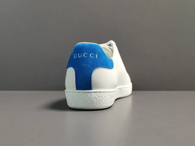 Gucci Ace White Red Blue Logo Lifestyle Sneakers 12