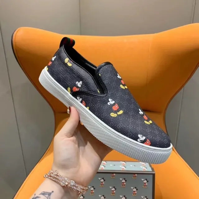 Gucci Ace x Disney Mickey Mouse motif Mocassins à enfiler 2