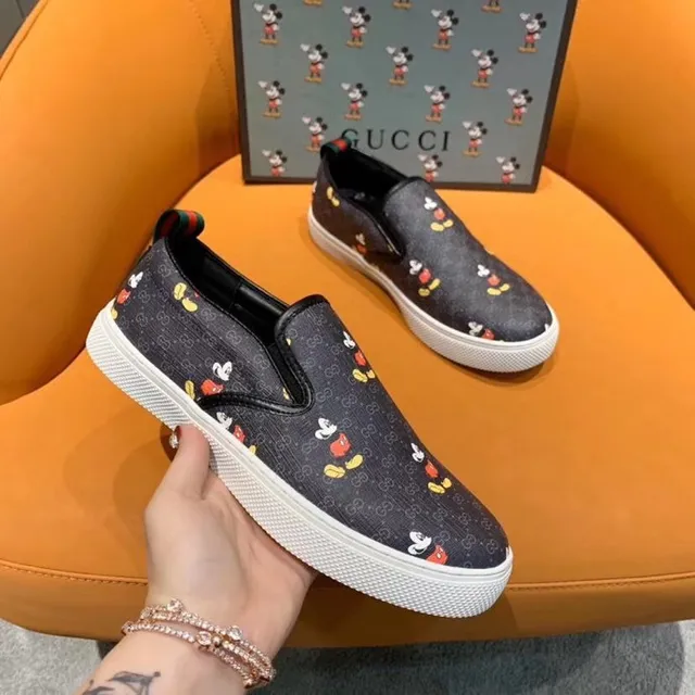 Gucci Ace x Disney Mickey Mouse motif Mocassins à enfiler 3