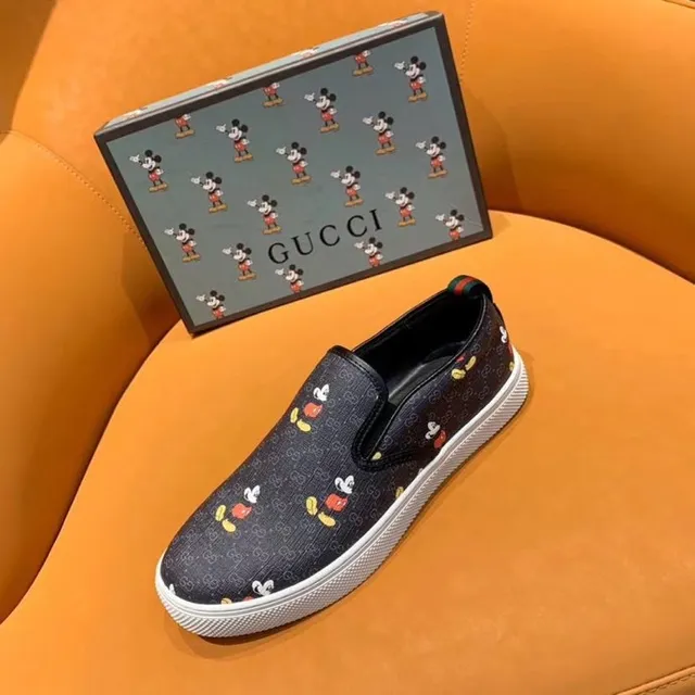 Gucci Ace x Disney Mickey Mouse motif Mocassins à enfiler 4
