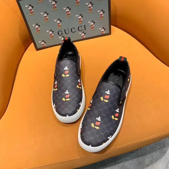 Gucci Ace x Disney Mickey Mouse motif Mocassins à enfiler 5