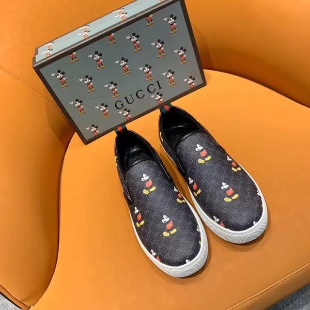 Gucci Ace x Disney Mickey Mouse motif Mocassins à enfiler 6