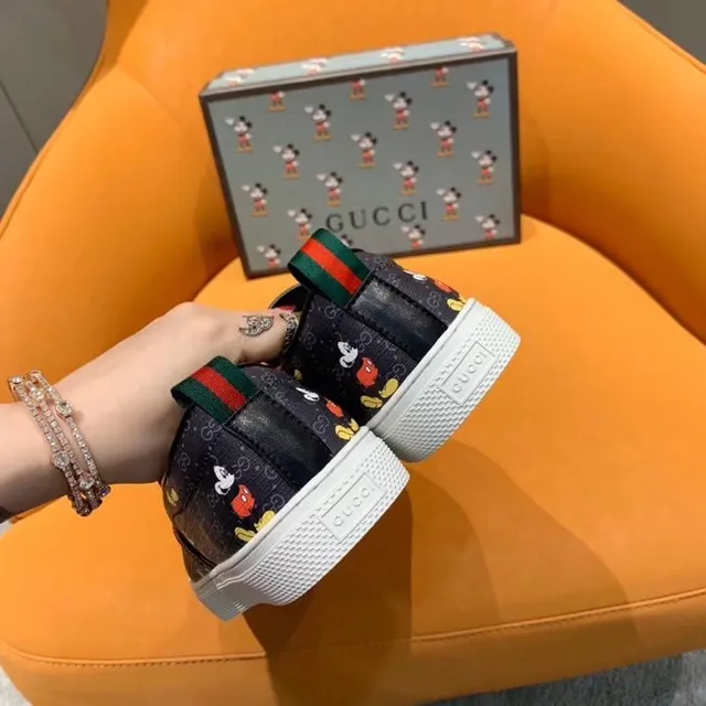 Gucci Ace x Disney Mickey Mouse motif Mocassins à enfiler 7