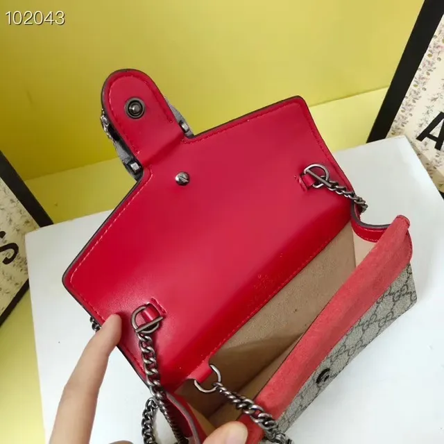 Gucci Dionysus Beige Noir GG Monogram Toile Clasp Horsebit Sac 12