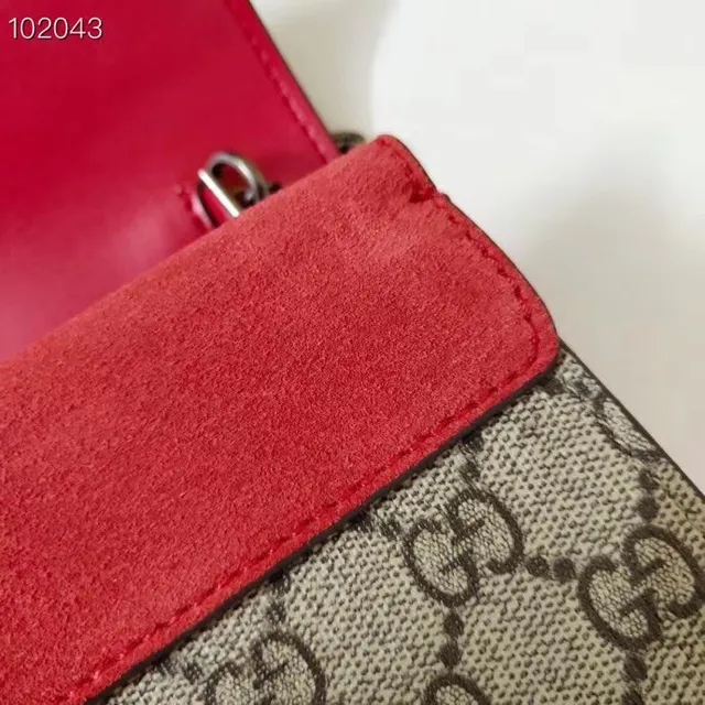 Gucci Dionysus Beige Noir GG Monogram Toile Clasp Horsebit Sac 14