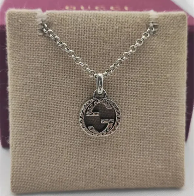 Gucci GG Marmont Interlocking G Silver-Tone Necklace 5