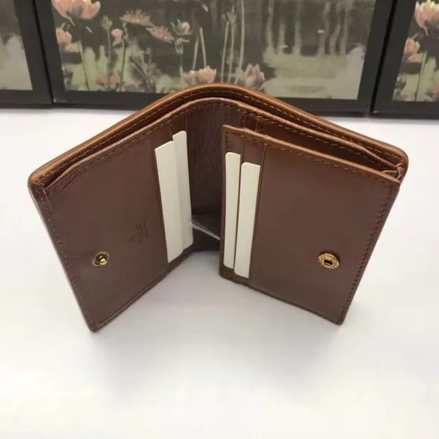 Gucci GG Marmont matelassé marron court porte-monnaie 7