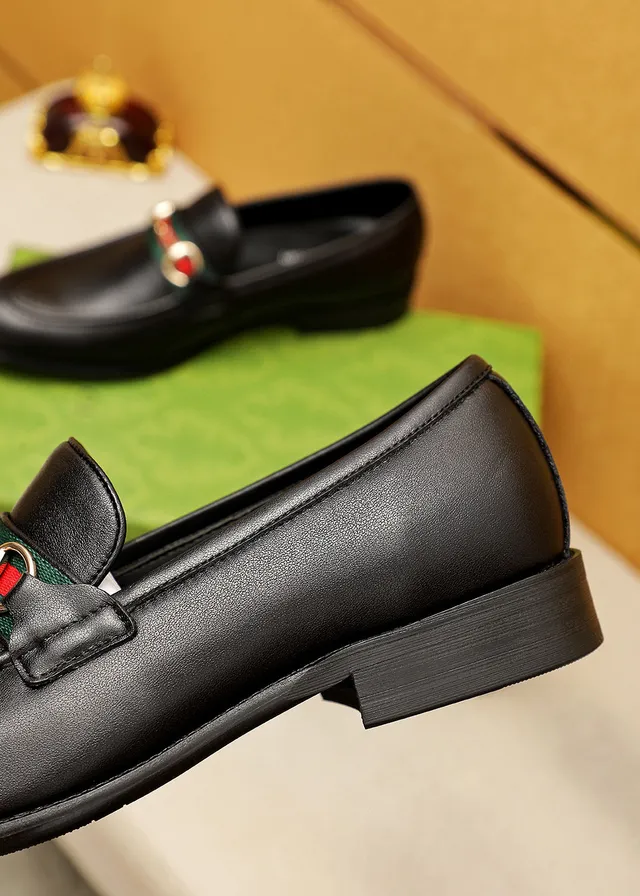 Gucci Horsebit 1955 Black Leather Horsebit Loafers 2