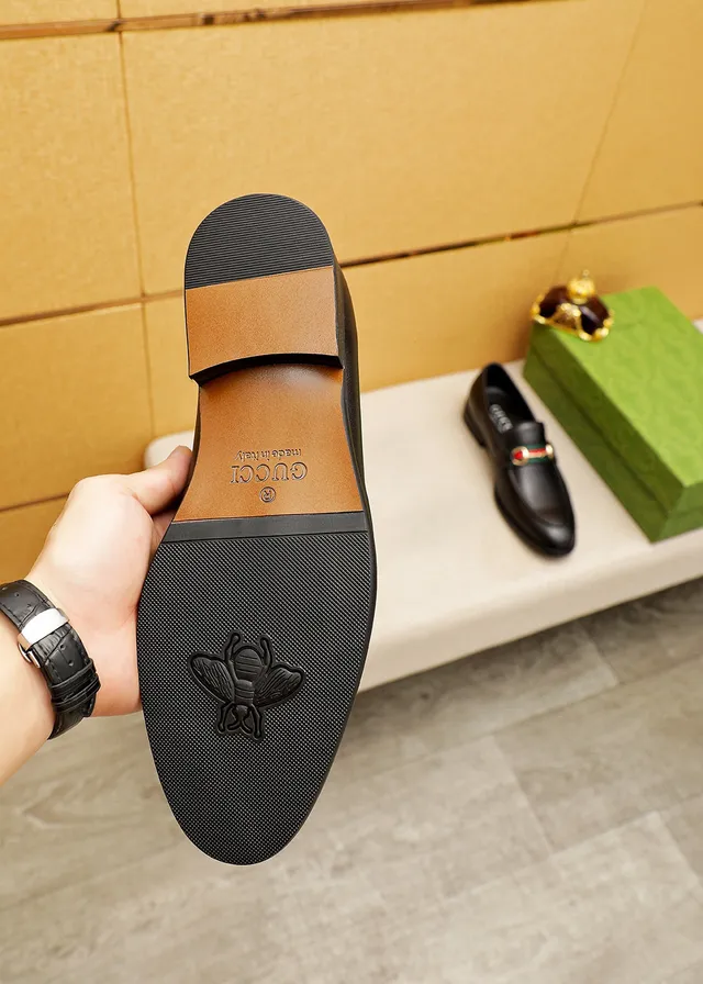 Gucci Horsebit 1955 Black Leather Horsebit Loafers 3