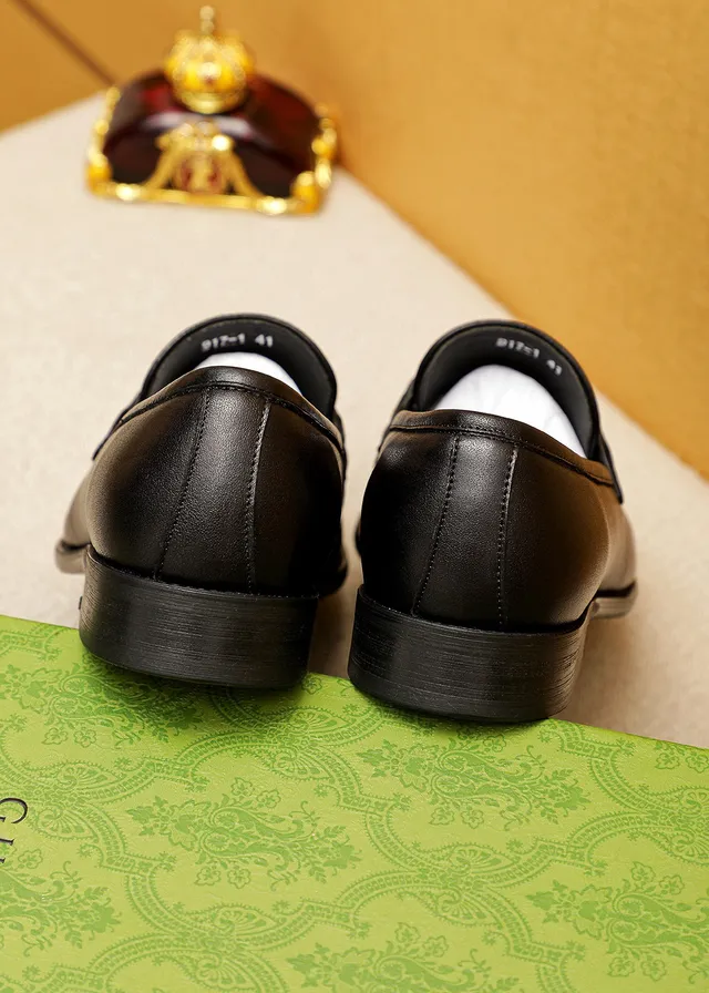 Gucci Horsebit 1955 Black Leather Horsebit Loafers 4