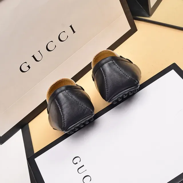 Gucci Horsebit 1955 GG Monogram Canvas and Black Leather Loafers 2