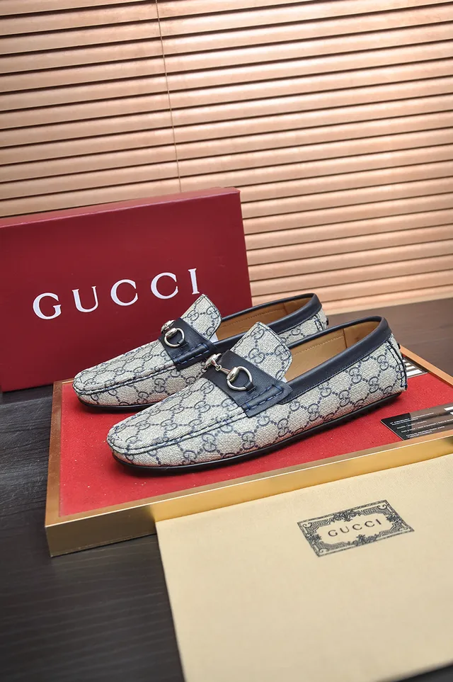 Gucci Horsebit 1955 GG Monogram Canvas Loafer 4