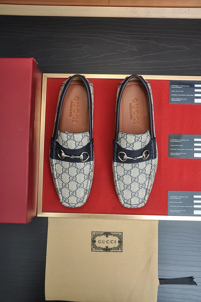Gucci Horsebit 1955 GG Monogram Canvas Loafer 5