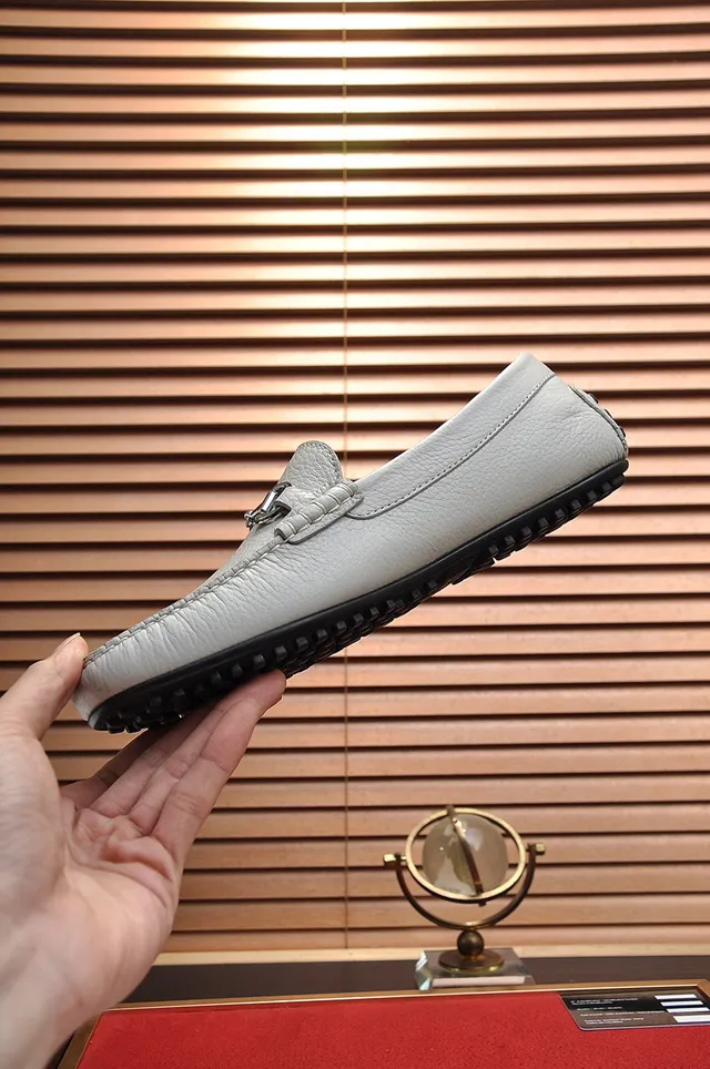 Gucci Horsebit 1955 Off-White Pebbled Leather mocassins 6