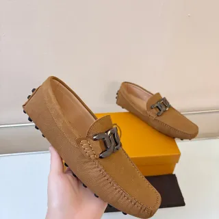 Gucci Horsebit 1955 浅褐色粒面皮乐福鞋