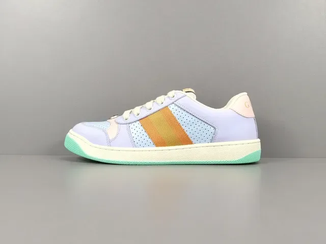 Gucci Multicolor Low-Top Color-Blocked Lifestyle Sneakers 1