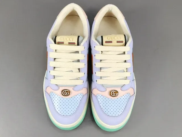 Gucci Multicolor Low-Top Color-Blocked Lifestyle Sneakers 11