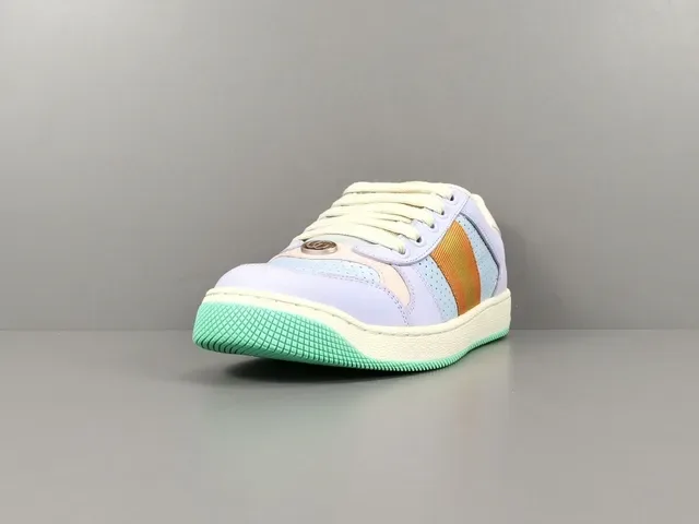 Gucci Multicolor Low-Top Color-Blocked Lifestyle Sneakers 18