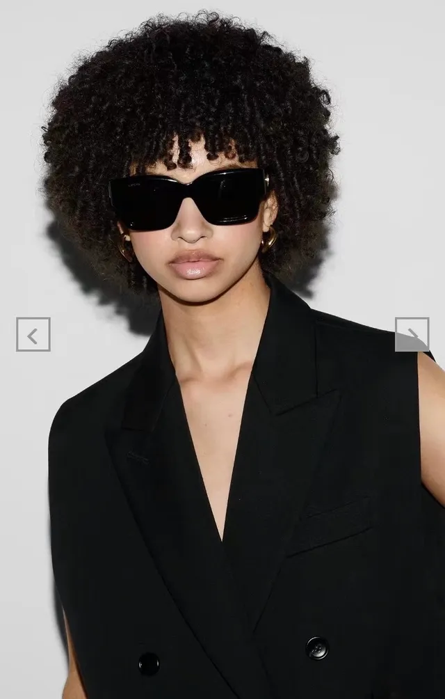 Gucci Oversized Rectangular Black Acetate Sunglasses 5