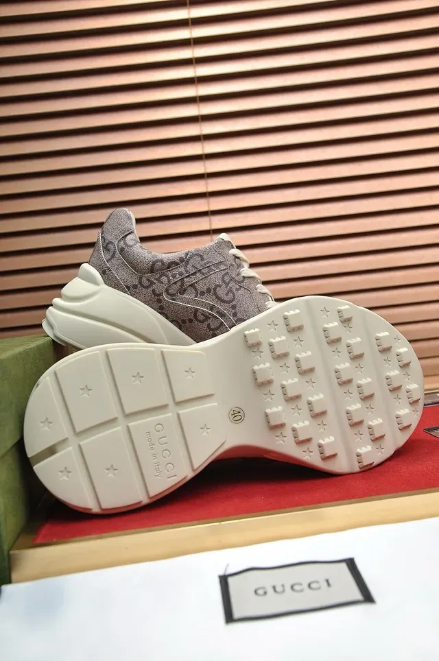 Gucci Rhyton Beige GG Monogram Lifestyle Sneakers 2