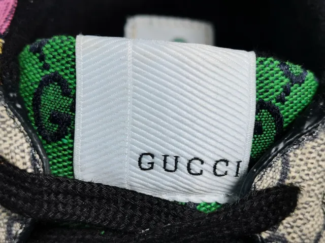 Gucci Rhyton Multicolor GG Jacquard Lifestyle Sneakers 7