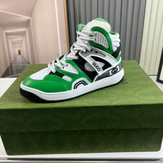 Gucci Screener Green White Black Lifestyle Sneakers