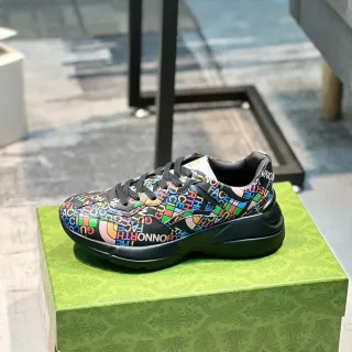 Gucci Screener Multicolor Logomania Lifestyle Sneakers