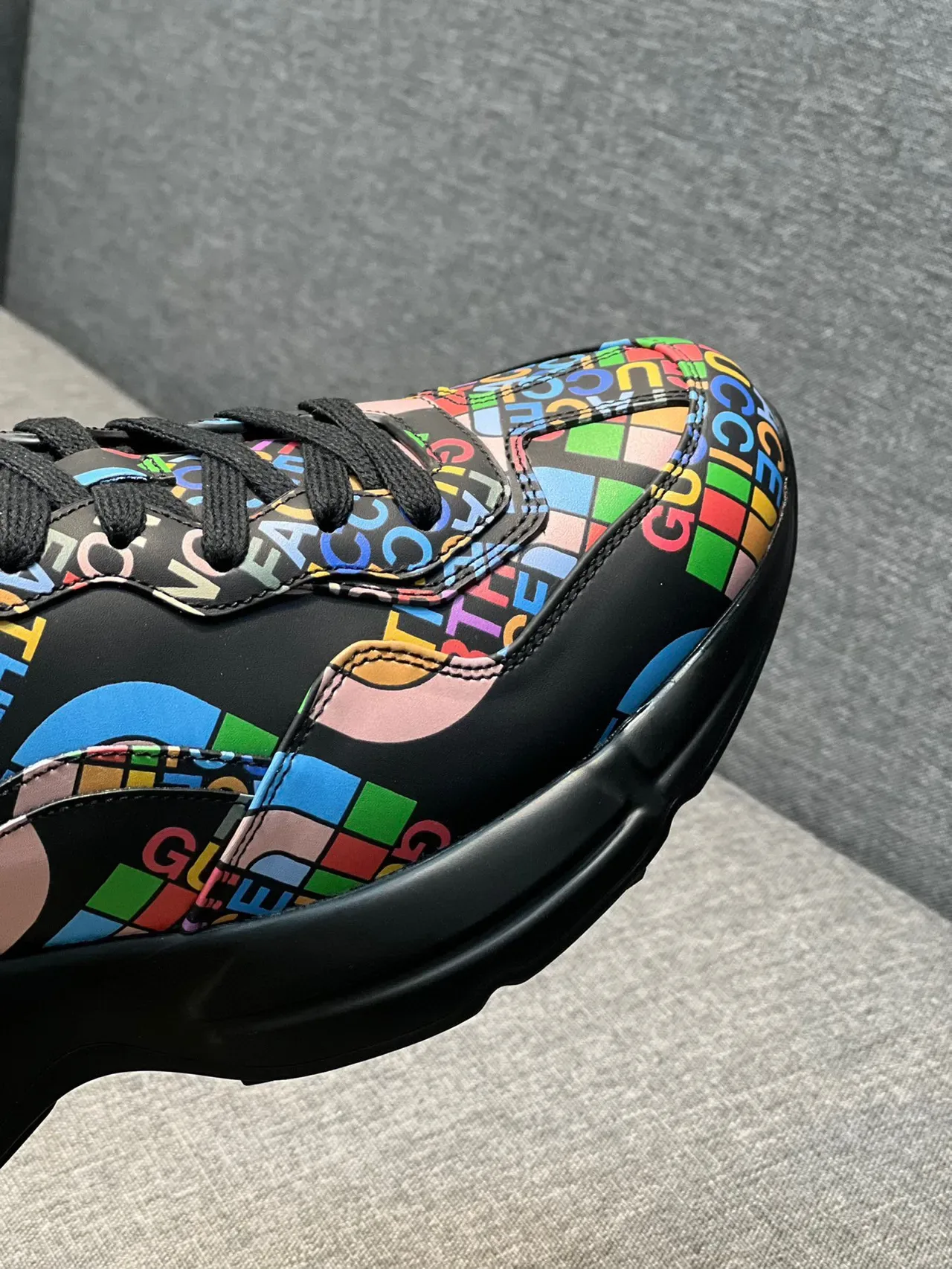 Gucci Screener Multicolor Logomania Lifestyle Sneakers 3