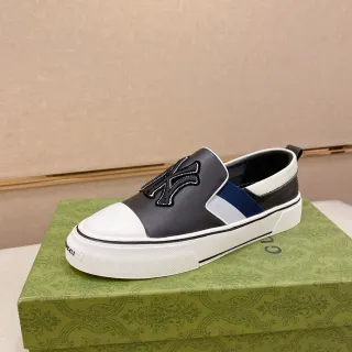 Gucci Screener NY Logo Slip-On Lifestyle Sneaker