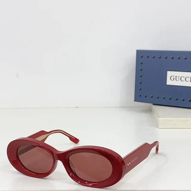Gucci Screener Lunettes de Soleil Ovale Tortue 7