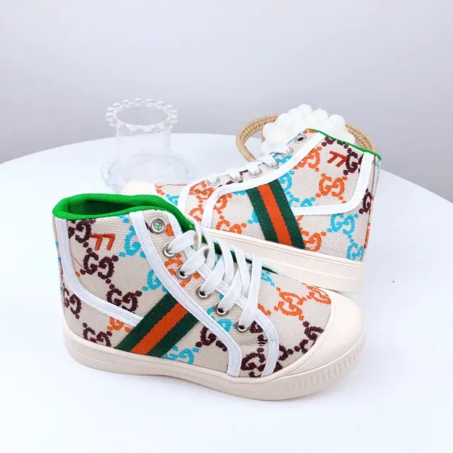 Gucci Tennis 1977 GG Monogram High-Top Lifestyle Sneakers 17
