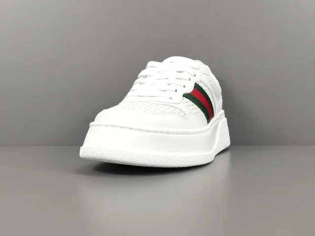 Gucci Tennis 1977 White Green Red Web Lifestyle Sneakers 11