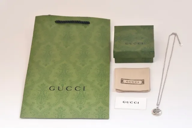 Gucci Tiger Pendant Silver Necklace 6