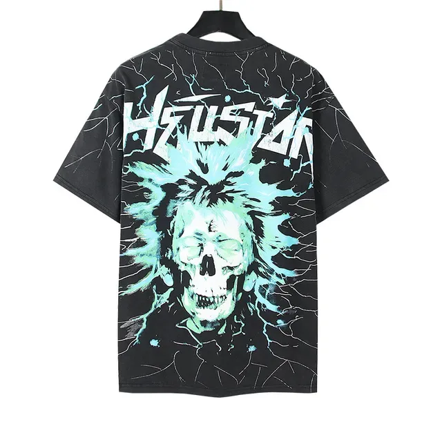 Hellstar Electric Hair Graphic Print Black T-Shirt 4