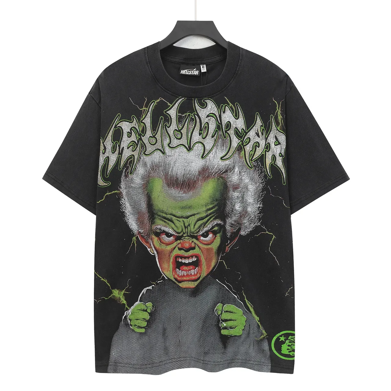 Hellstar Graphic Horror Print Oversized T-Shirt 3