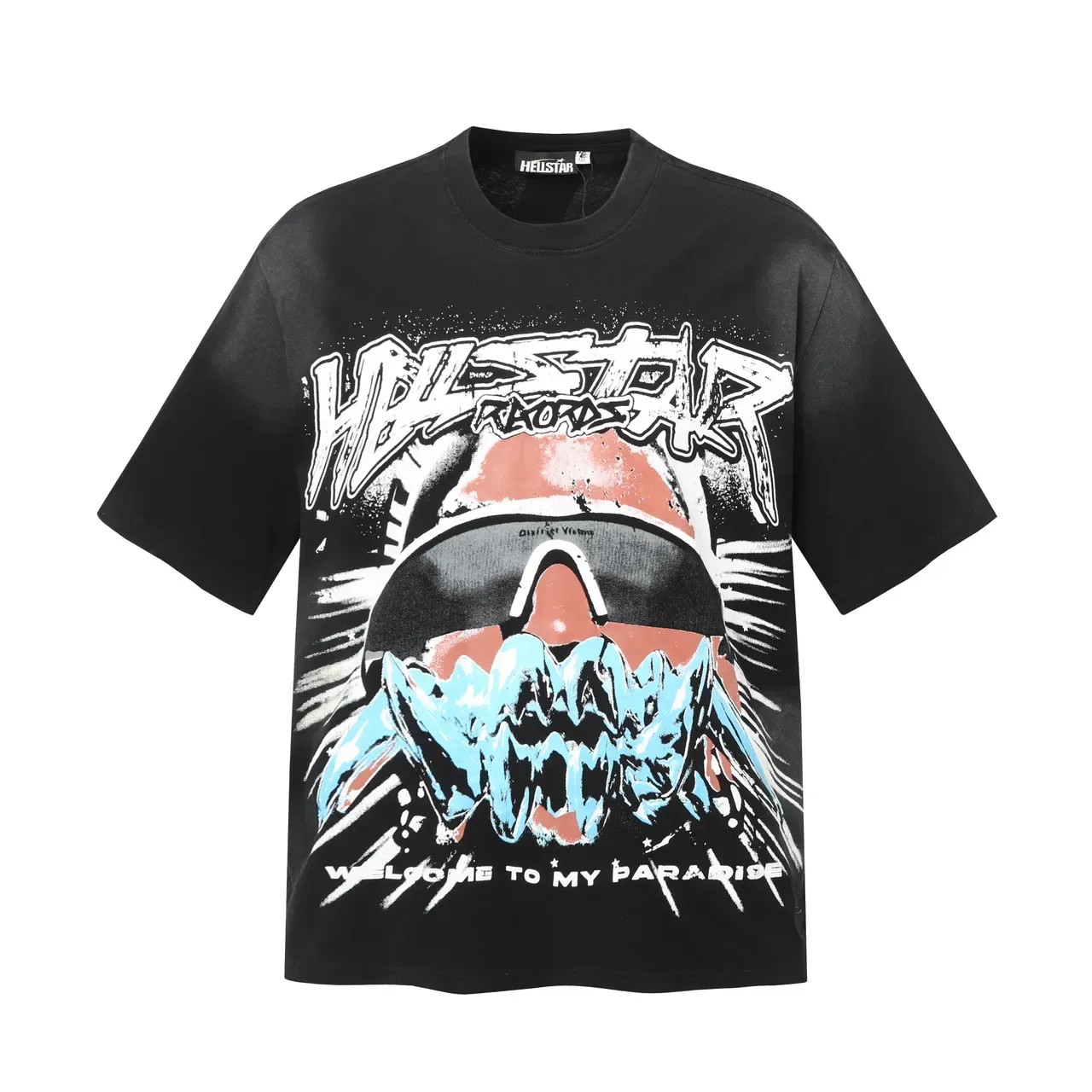 Hellstar Graphic Print Oversized Black T-Shirt 2