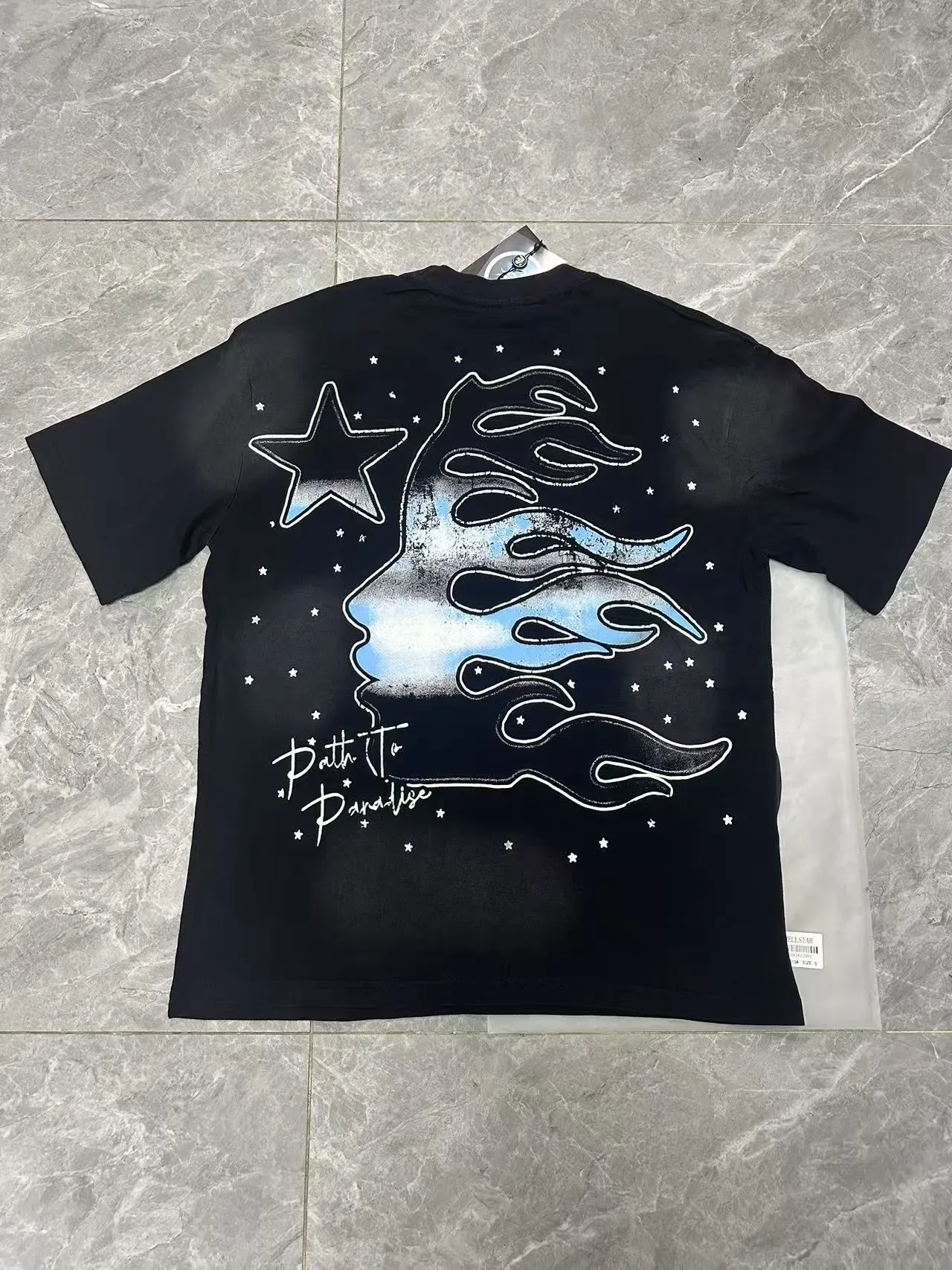Hellstar Graphic Print Oversized Black T-Shirt 17