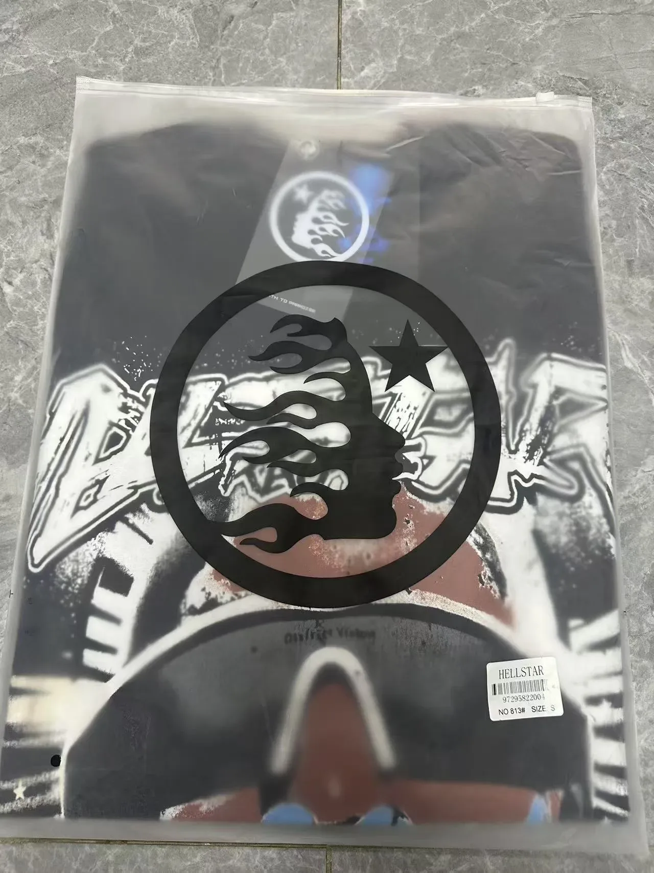 Hellstar Graphic Print Oversized Black T-Shirt 19