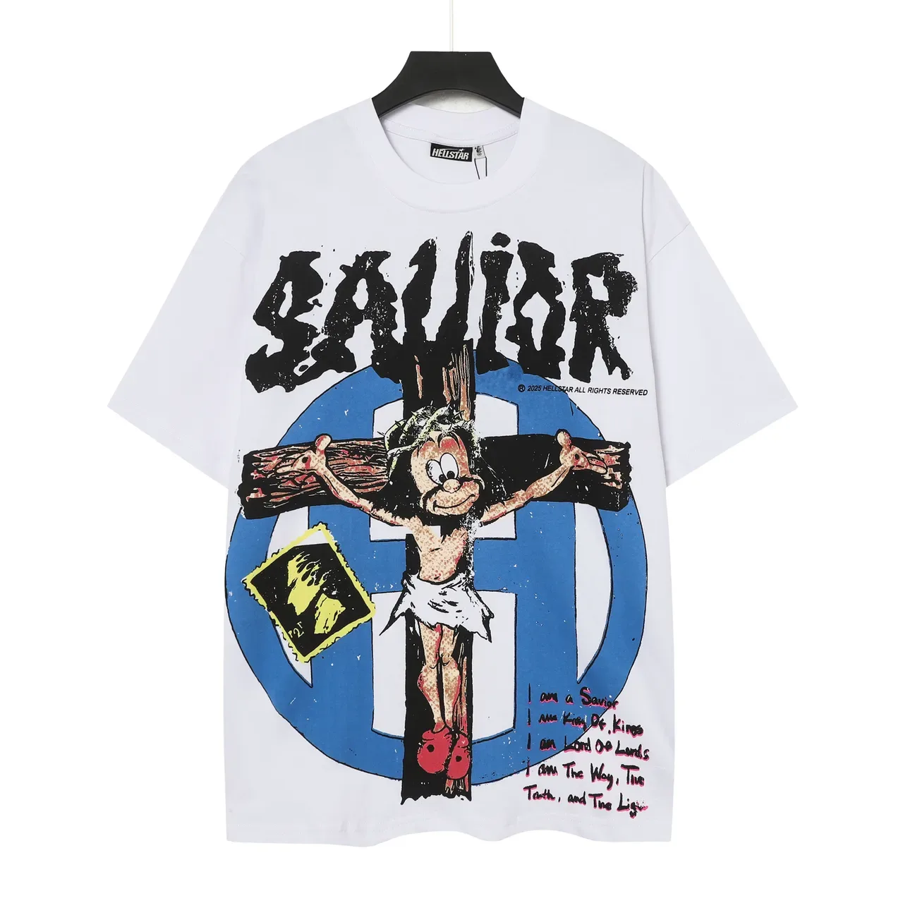 Camiseta oversized Hellstar con estampado gráfico 2
