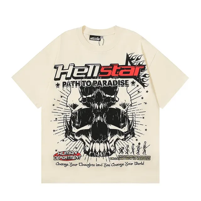 Hellstar 图案印花宽松T恤 9