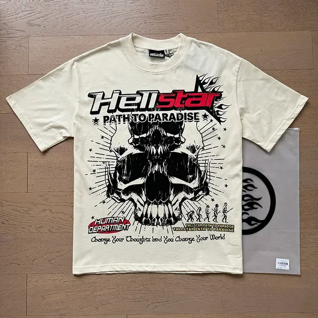 Hellstar 图案印花宽松T恤 15