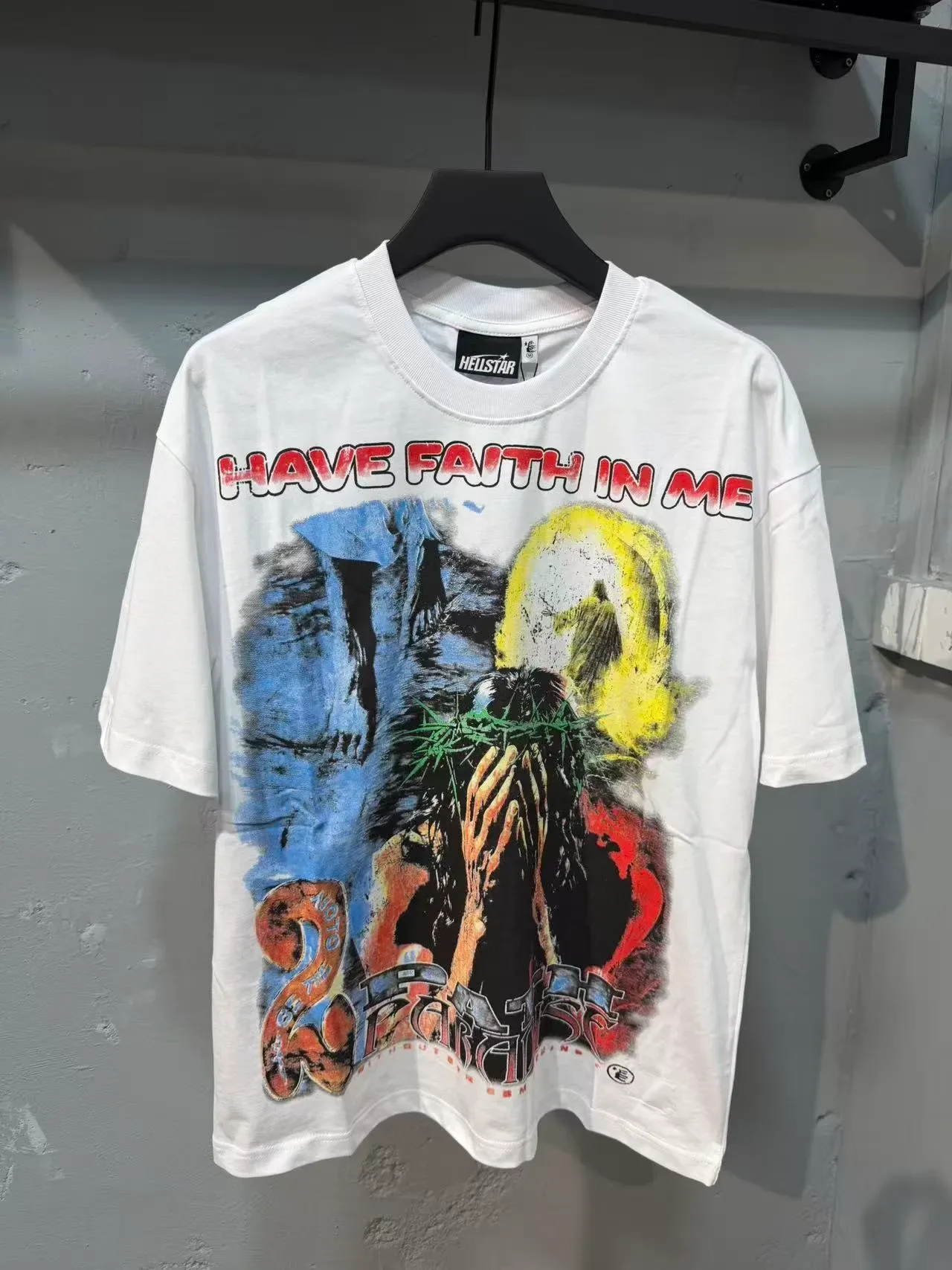 Hellstar Graphic Print Oversized T-Shirt 5