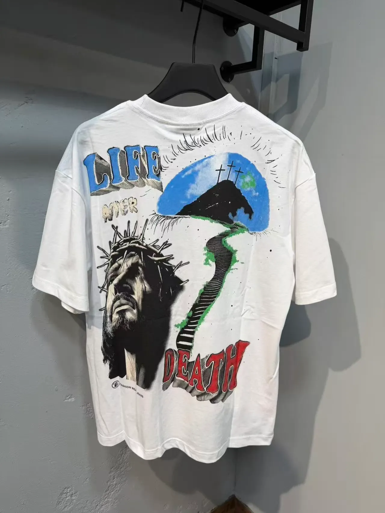 Hellstar Graphic Print Oversized T-Shirt 6