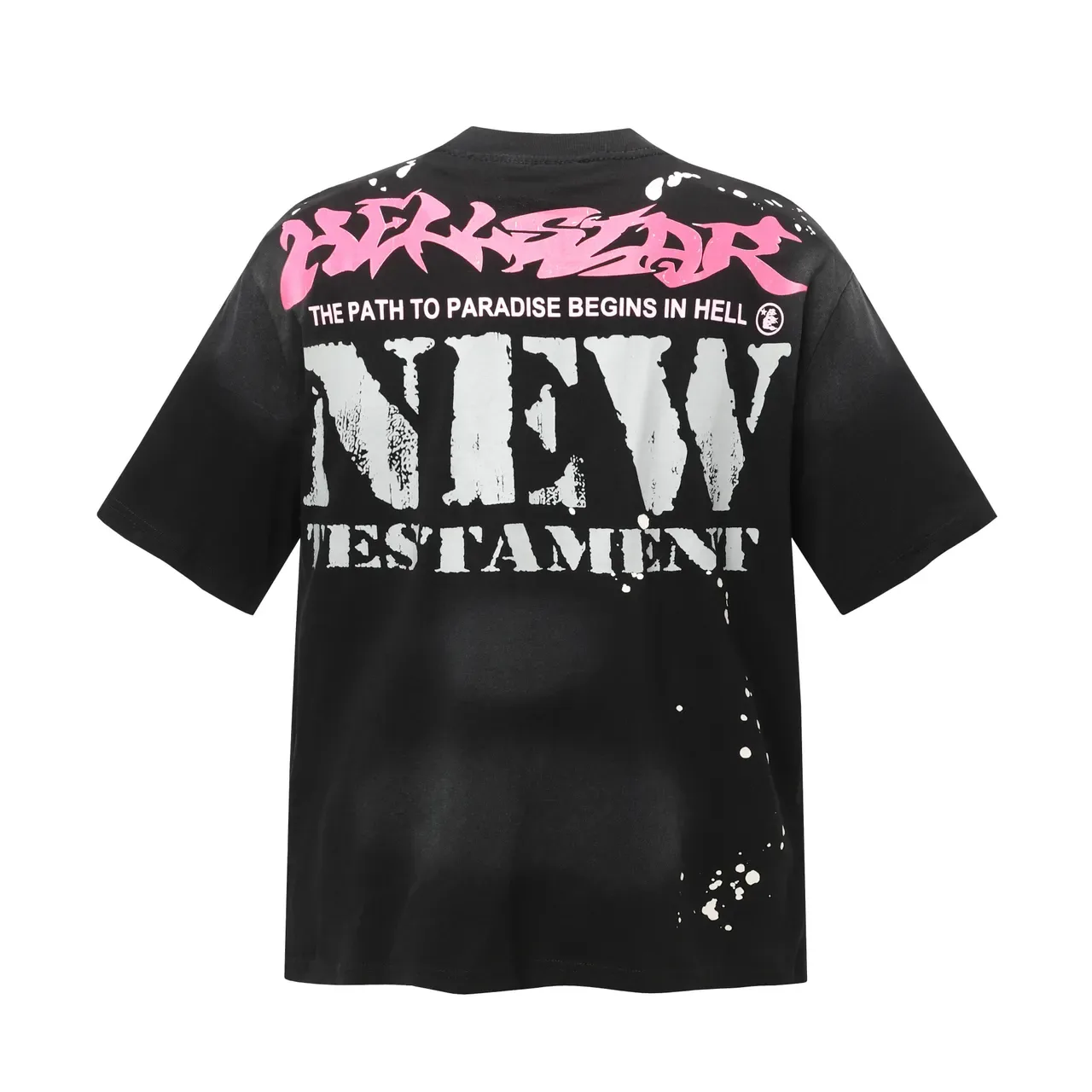 Hellstar New Testament Graphic Print Oversized T-Shirt 3